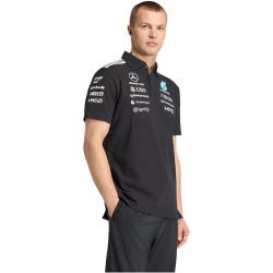 adidas Mercedes - AMG Petronas Formel 1 Team Mechaniker Poloshirt Herren KE5523 - black XXL