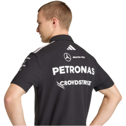 adidas Mercedes - AMG Petronas Formel 1 Team Mechaniker Poloshirt Herren KE5523 - black XXL