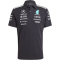adidas Mercedes - AMG Petronas Formel 1 Team Mechaniker Poloshirt Herren KE5523 - black XXL