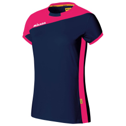 MIKASA Trikot Set Damen navy/fuchsia S