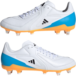 adidas RS15 Elite SG Stollen-Rugbyschuhe Herren JP8790 - cloud white/cloud white/core black 47 1/3