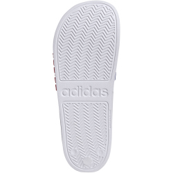 adidas Shower adilette Badelatschen Herren IH9028 - cloud white/team royal blue/pure ruby 40.5