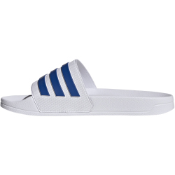 adidas Shower adilette Badelatschen Herren IH9028 - cloud white/team royal blue/pure ruby 40.5
