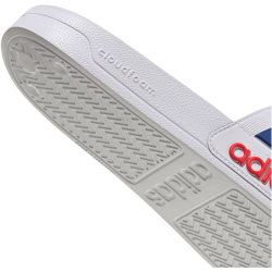 adidas Shower adilette Badelatschen Herren IH9028 - cloud white/team royal blue/pure ruby 40.5