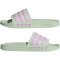 adidas Shower adilette Badelatschen Herren IH9027 - linen green/bliss lilac/bliss lilac 38
