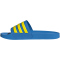 adidas Shower adilette Badelatschen Herren IH9026 - ray blue/yellow/cloud white 40.5
