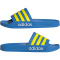 adidas Shower adilette Badelatschen Herren IH9026 - ray blue/yellow/cloud white 40.5