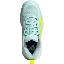 adidas Court Team Bounce 2.0 Handballschuhe Damen JR9571 - dusky petrol/lucid pink/cloud white 36