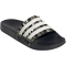 adidas Shower adilette Badelatschen Leo-Print KJ8581 - core black/alumina/tent green 47