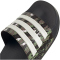 adidas Shower adilette Badelatschen Leo-Print KJ8581 - core black/alumina/tent green 47