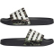 adidas Shower adilette Badelatschen Leo-Print KJ8581 - core black/alumina/tent green 47
