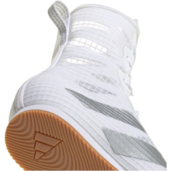 adidas Box Hog 4 Boxschuhe Herren JS4685 - cloud white/silver met./core black 39 1/3