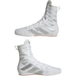 adidas Box Hog 4 Boxschuhe Herren JS4685 - cloud white/silver met./core black 39 1/3