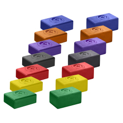TRENDY SPORT Yoga Block Blau 7,5 cm