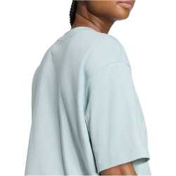 adidas Essentials Big Logo Boyfriend T-Shirt Damen KC5236 - wonder sage/green earth M