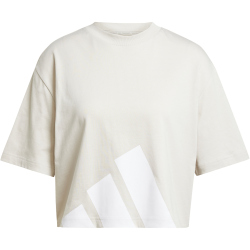 adidas Essentials Big Logo Boyfriend T-Shirt Damen JG8729 - wonder alumina/white S