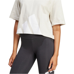 adidas Essentials Big Logo Boyfriend T-Shirt Damen JG8729 - wonder alumina/white S