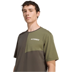adidas TERREX Multi Climacool T-Shirt Herren KB2113 - shadow olive S
