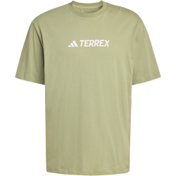 adidas TERREX Classic Logo T-Shirt Herren JZ1168 - tent green XL