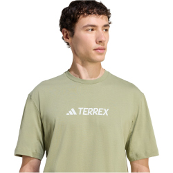 adidas TERREX Classic Logo T-Shirt Herren JZ1168 - tent green XL