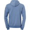 Kempa Laganda Zip Hoodie steel blau XXL