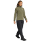 adidas TERREX Multi Essentials Fleece 1/2-Zip Sweatshirt Damen KB2199 - olive strata S