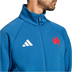 adidas FFR Frankreich Rugby Trainingsjacke Herren KA7672...
