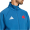 adidas FFR Frankreich Rugby Trainingsjacke Herren KA7672 - dusky petrol L