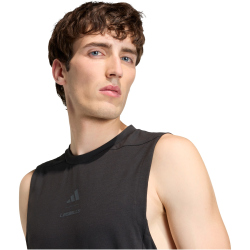 adidas Les Mills Graphic Tanktop Herren KS5927 - black/grey six XS