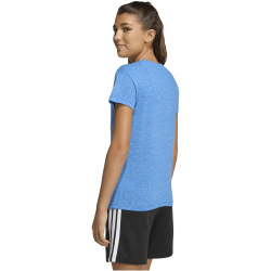 adidas Essentials T-Shirt Mädchen KD6036 - ray blue/white 128