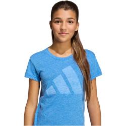 adidas Essentials T-Shirt Mädchen KD6036 - ray blue/white 164