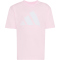 adidas Essentials T-Shirt Kinder KD6001 - clear pink/white 122