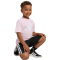 adidas Essentials T-Shirt Kinder KD6001 - clear pink/white 122