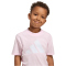 adidas Essentials T-Shirt Kinder KD6001 - clear pink/white 122