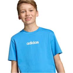 adidas Essentials T-Shirt Kinder KE0836 - ray blue/white 128
