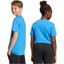 adidas Essentials T-Shirt Kinder KE0836 - ray blue/white 128