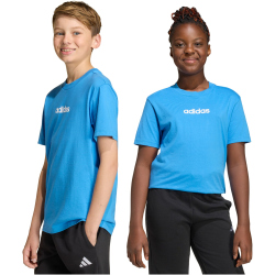 adidas Essentials T-Shirt Kinder KE0836 - ray blue/white 128