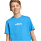 adidas Essentials T-Shirt Kinder KE0836 - ray blue/white 128
