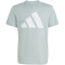 adidas Essentials T-Shirt Kinder KD6046 - wonder sage/white 140