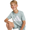 adidas Essentials T-Shirt Kinder KD6046 - wonder sage/white 140