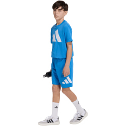 adidas Essentials T-Shirt Kinder KD6044 - ray blue/white 152