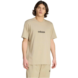 adidas Essentials Linear Single Jersey T-Shirt Herren KC0885 - wonder cargo/black M