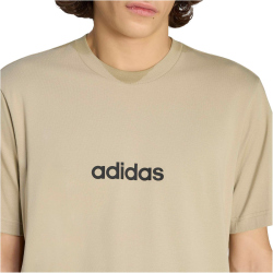 adidas Essentials Linear Single Jersey T-Shirt Herren KC0885 - wonder cargo/black M