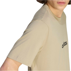 adidas Essentials Linear Single Jersey T-Shirt Herren KC0885 - wonder cargo/black M