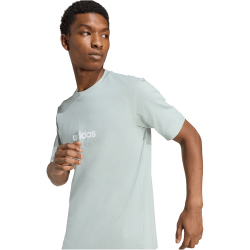 adidas Essentials Linear Single Jersey T-Shirt Herren...
