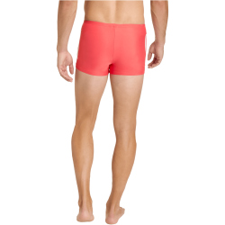 adidas 3-Streifen 2" Boxer Badeshorts Herren KA3844 - semi lucid red/white 4 (S)