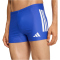 adidas 3-Streifen 2" Boxer Badeshorts Herren KA3843 - semi lucid blue/white 4 (S)