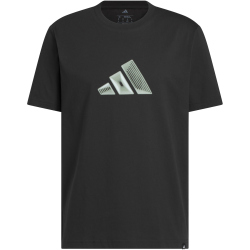 adidas 3-Streifen Graphic T-Shirt Herren KE1312 - black XXL