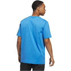 adidas 3-Streifen Graphic T-Shirt Herren KA2765 - ray blue XXL