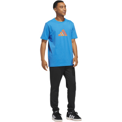 adidas 3-Streifen Graphic T-Shirt Herren KA2765 - ray blue XXL